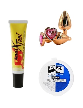 Kit plug anal con lubricante Farvisan