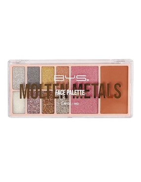 Paleta de sombras Bys 10 tonos