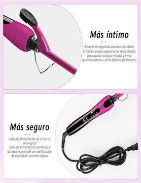 Rizadora de cabello Belug 9 mm de cerámica - turmalina