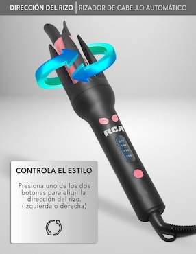 Rizadora de cabello RCA RC-PR 40 mm de cerámica turmalina