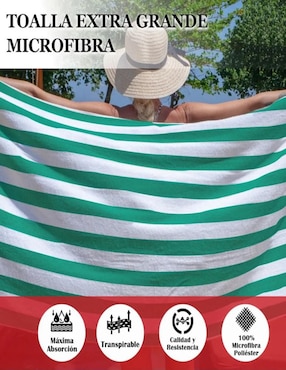 Toalla Belug de microfibra