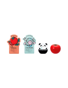 Kit tratamiento facial kit brigth skin hidrata, protege y limpia Tony Moly