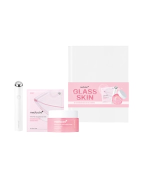 Kit de tratamiento facial Kit Glass skin hidrata, protege y limpia Medicube