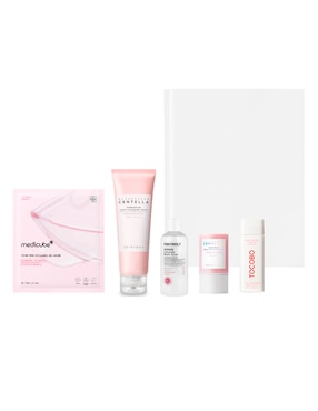 Kit tratamiento facial Kit Favoritos K-Beauty hidrata, protege y limpia Medicube Best Sellers