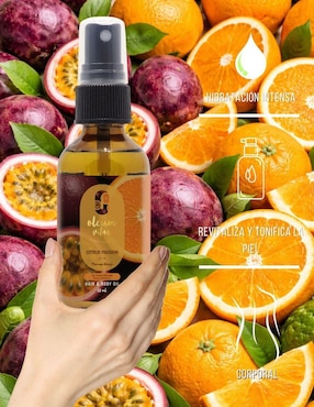 Aceite esencial Oleum Vitae de naranja y maracuyá 60 ml