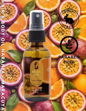 Aceite esencial Oleum Vitae de naranja y maracuyá 60 ml