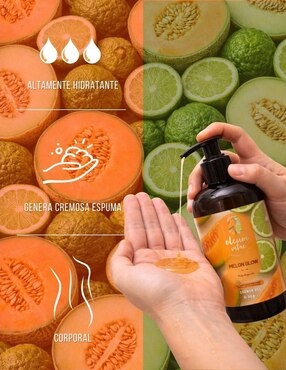 Gel corporal hidratante Melon Glow Oleum Vitae