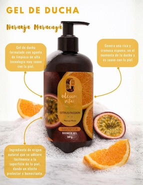 Gel corporal hidratante Citrus Passion Oleum Vitae
