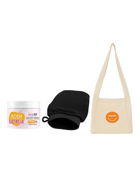 Kit exfoliante tropical beach Pink Up Cosmetics para piel