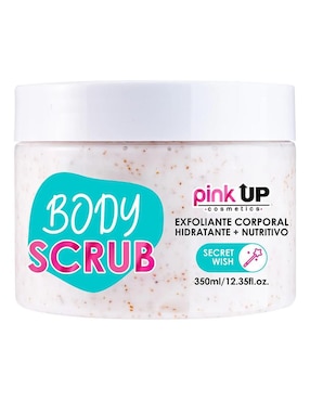 Kit de exfoliante corporal secret wish Pink Up Cosmetics para piel