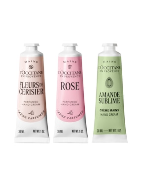 Set crema para manos y uñas recomendado para hidratar día y noche Loccitane Mains todo tipo de piel