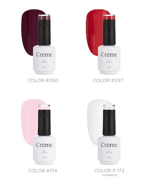 Kit esmalte para uñas Creme Nails