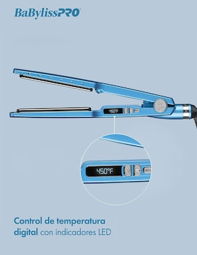 Alaciadora Babyliss Pro bnt4094tuc placas de nano titanium
