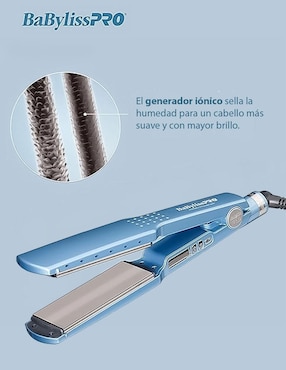 Alaciadora Babyliss Pro bnt4094tuc placas de nano titanium