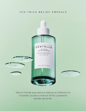 Kit tratamiento facial Madagascar Centella purificador Skin1004 Tea-Trica