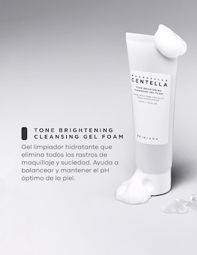 Kit tratamiento facial Madagascar Centella hidrata, protege y limpia Skin1004 Tone Bightening