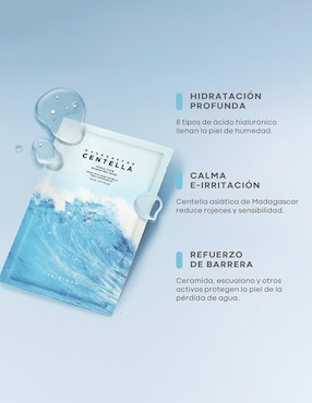 Kit tratamiento facial Madagascar Centella hidrata, protege y limpia Skin1004 Hyalu-Cica