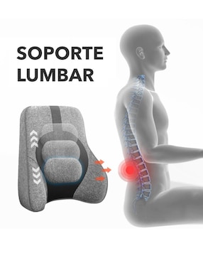 Masajeador lúmbar Life & Care cojín masajeador
