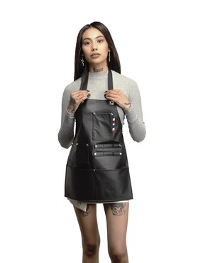 Mandil completo para barbería Sixty Six Lady Smoke impermeable