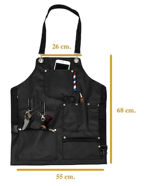 Mandil completo para barbería Barbest Lady Manchester impermeable