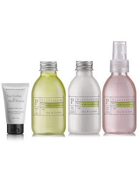 Set bath y body para antioxidante schatz & cattani spa plantarium 4 piezas
