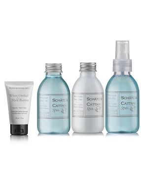 Set bath y body para hidratar Schatz & Cattani Spa clásica 4 piezas