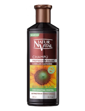 Shampoo Para Cabello Castaños Naturaleza Y Vida Coloursafe