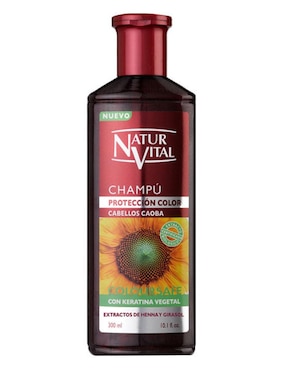 Shampoo Para Cabello Caoba Naturaleza Y Vida Coloursafe