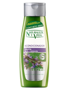 Acondicionador Salvia Naturaleza Y Vida Sensitive 300 Ml