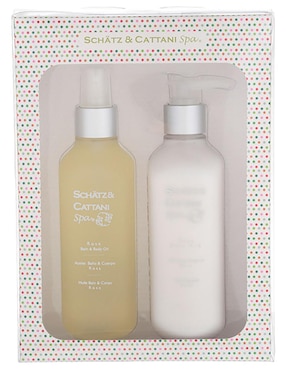 Set bath & body para suavizar Schatz & Cattani Spa