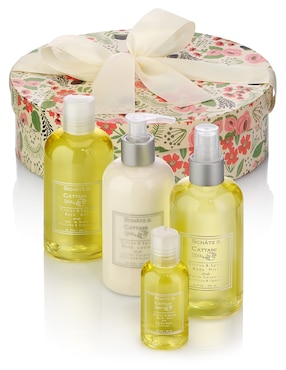 Set Bath & Body Para Suavizar Schatz & Cattani Spa 4 Piezas