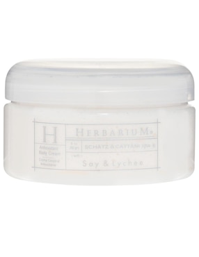 Crema Corporal Antioxidante De Soya Y Lichi Schätz & Cattani Herbarium 250g