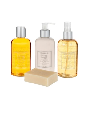 Set bath & body para suavizar Schatz & Cattani Spa 5 piezas