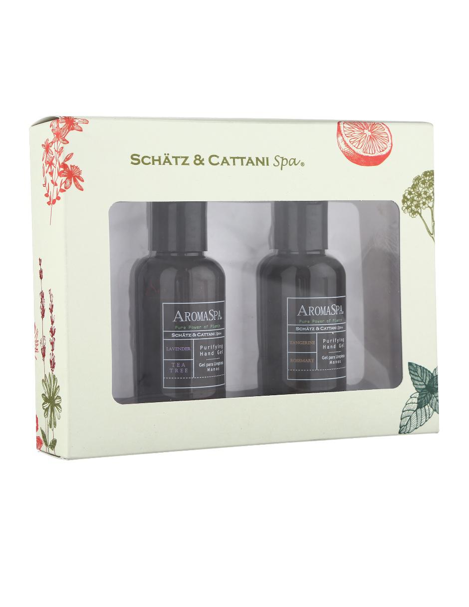 Set bath & body para limpiar Aromaspa 2 piezas 6