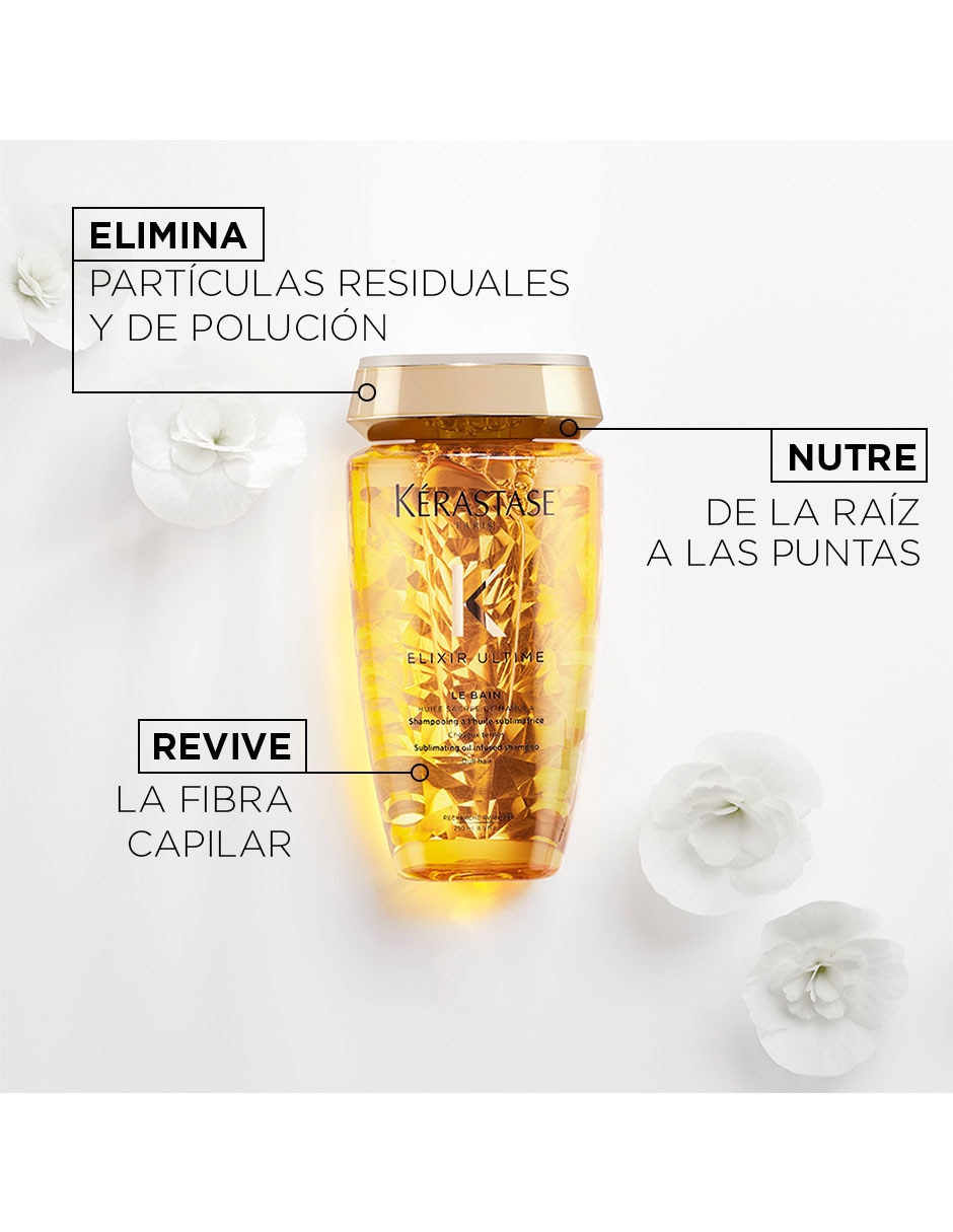 Shampoo para cabello Le Bain Kérastase Elixir Ultime 4