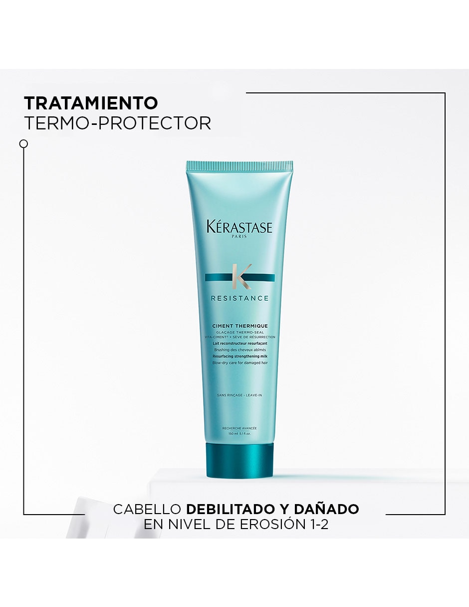 Crema para todo tipo de cabello Ciment Thermique Resistance para suavizar 4