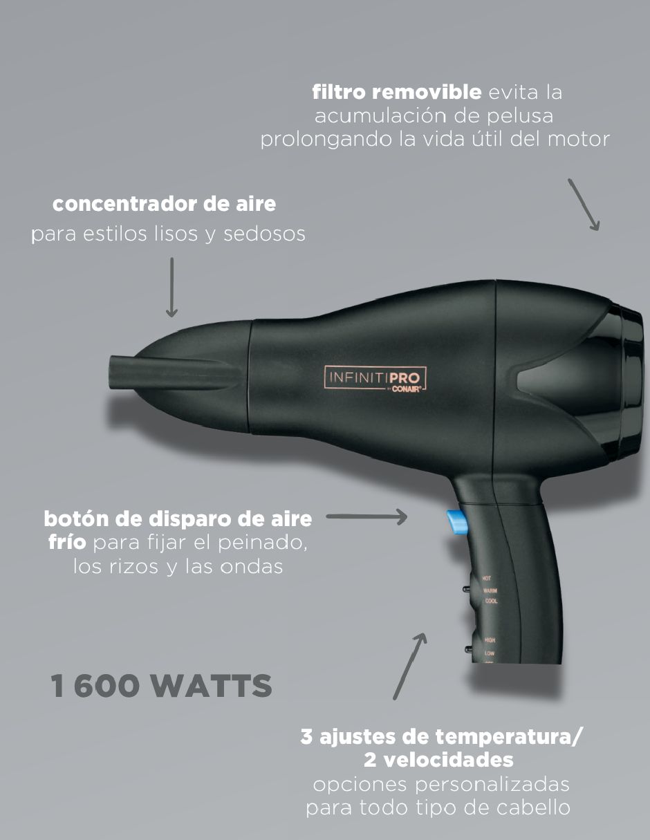 Secadora de cabello 359ES 4