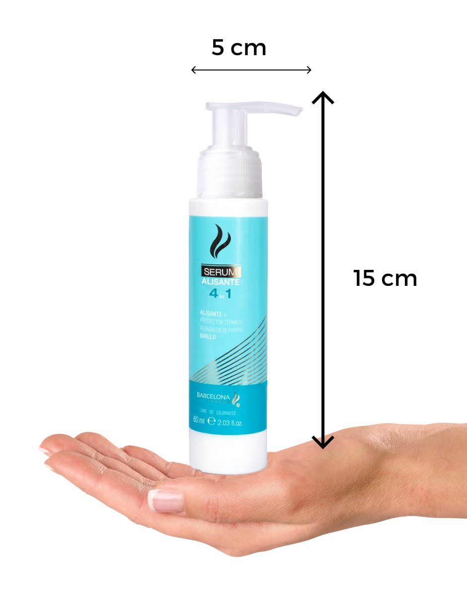 Tratamiento para capilar Serum Alisante 4 En 1 reparador 7