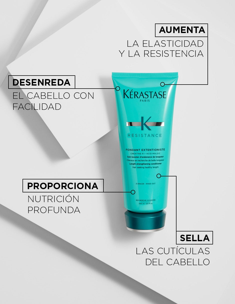 Acondicionador para cabello Fondant Extentioniste 200 ml 4