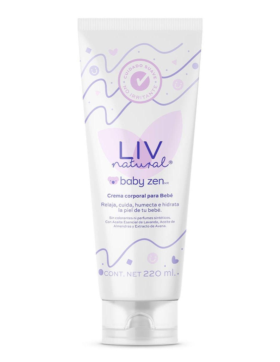 Crema Corporal Para Bebe Con Aceite Esencial De Lavanda Liv Natural Baby Zen En Liverpool