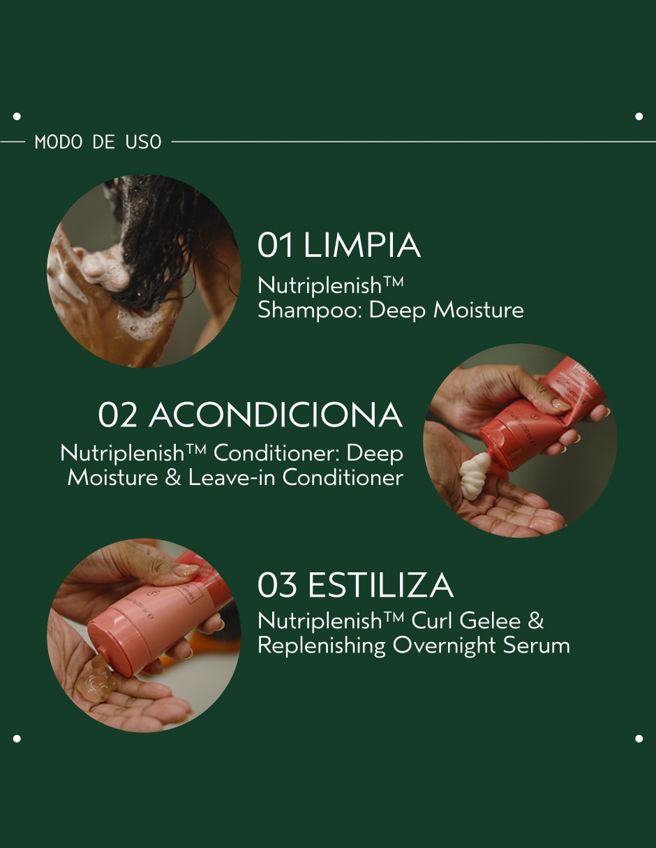 Shampoo para cabello Nutriplenish Deep Moisture 250 ml 11