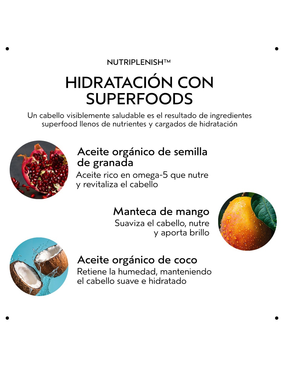 Aceite para cabello todo tipo Nutri Plenish 200 ml 4