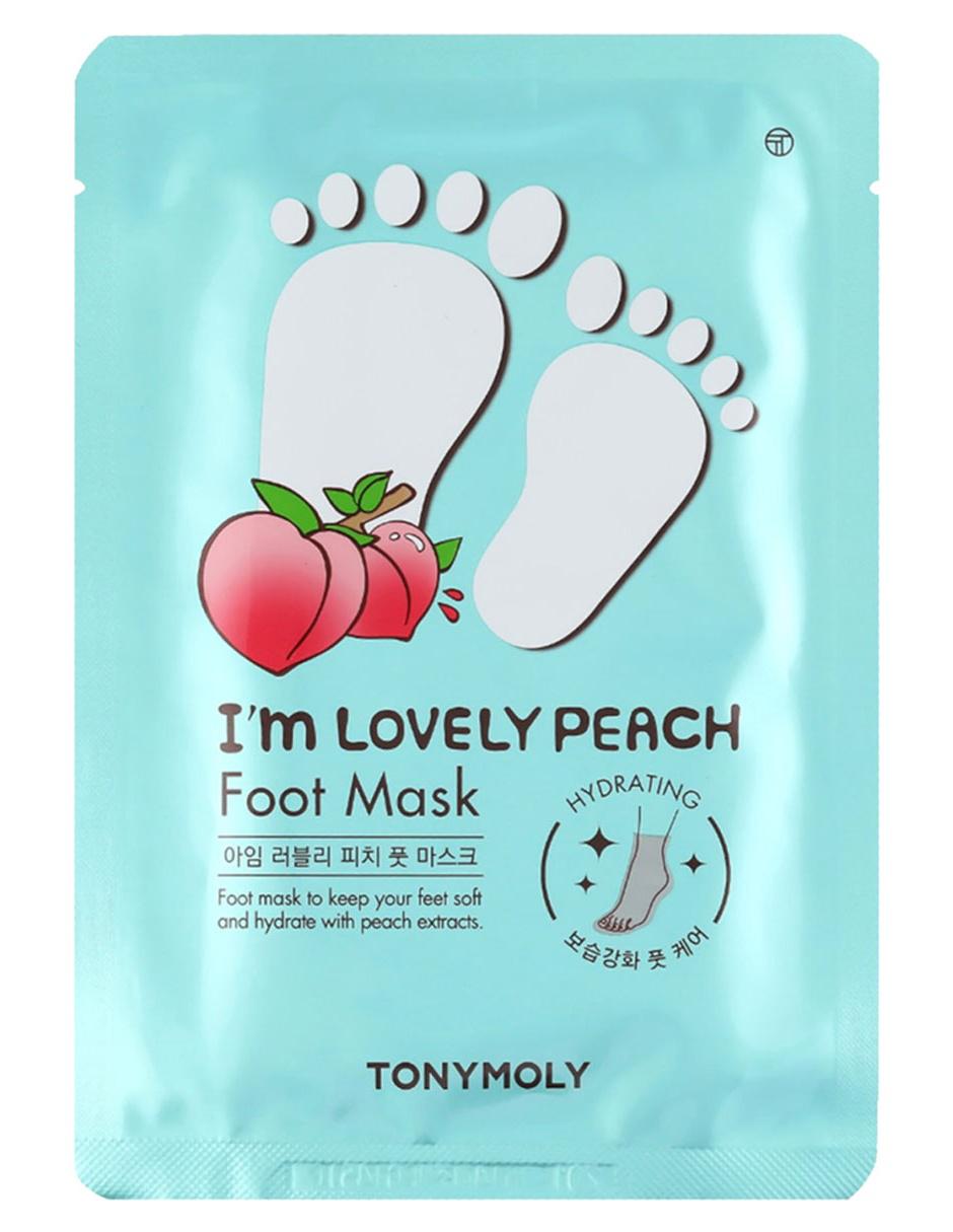 Mascarillas para pies I'm Lovely Peach Foot 1