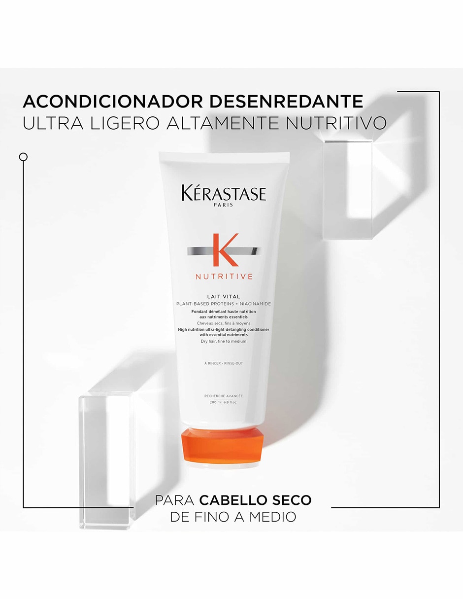 Acondicionador para cabello Lait Vital Nutritive 200 ml 6