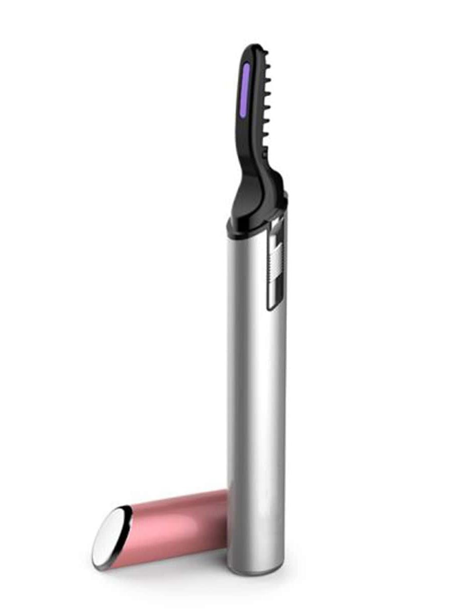 Enchinador de pestañas térmico Curler Pink de plástico Enchinador de pestañas térmico Curler Pink de plástico