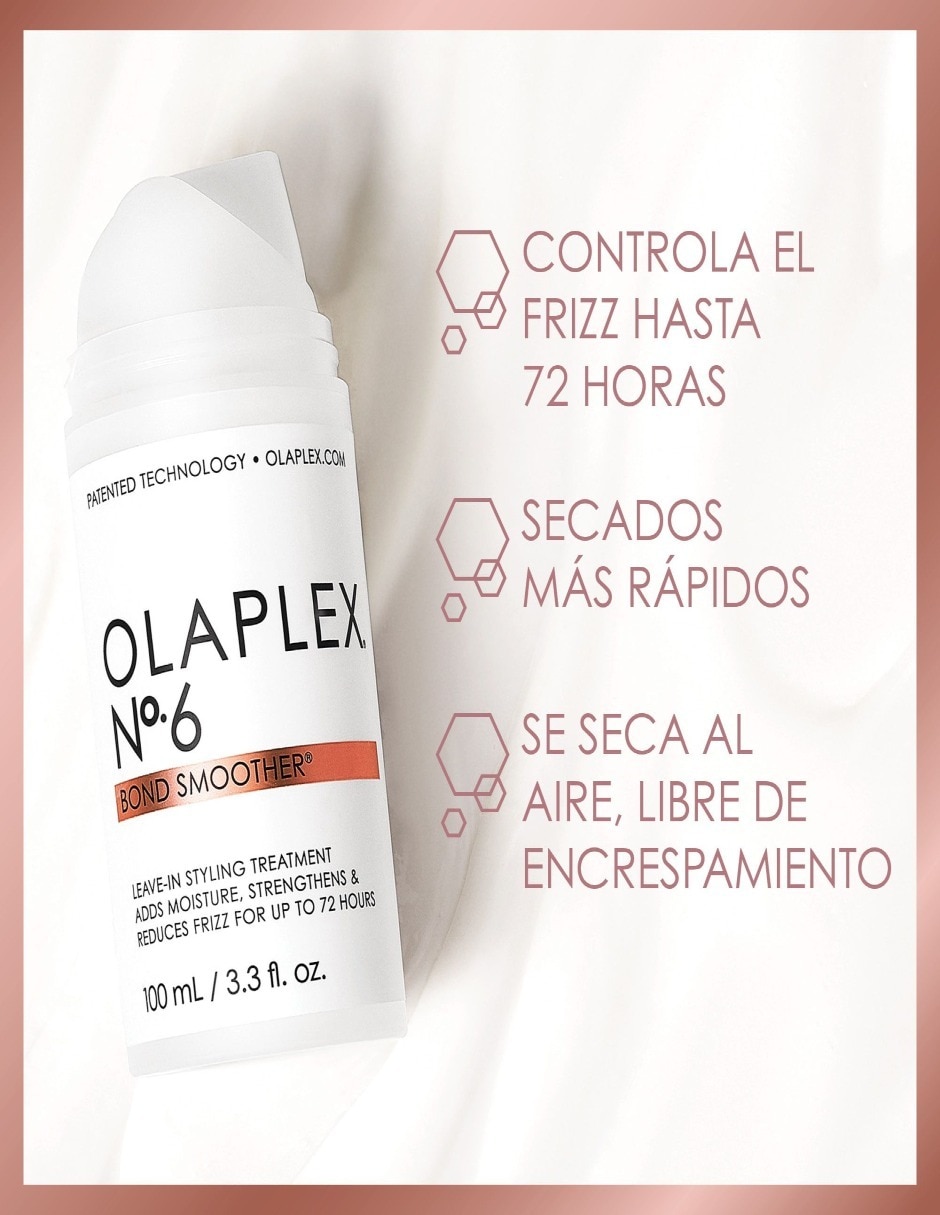 Crema para todo tipo de cabello No.6 Bond Smoother para hidratar 2