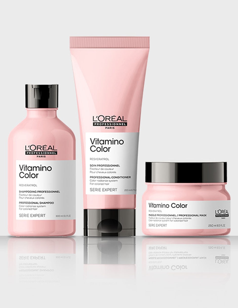 Shampoo para cabello Anti-Deslave Vitamino Color Serie Expert 6