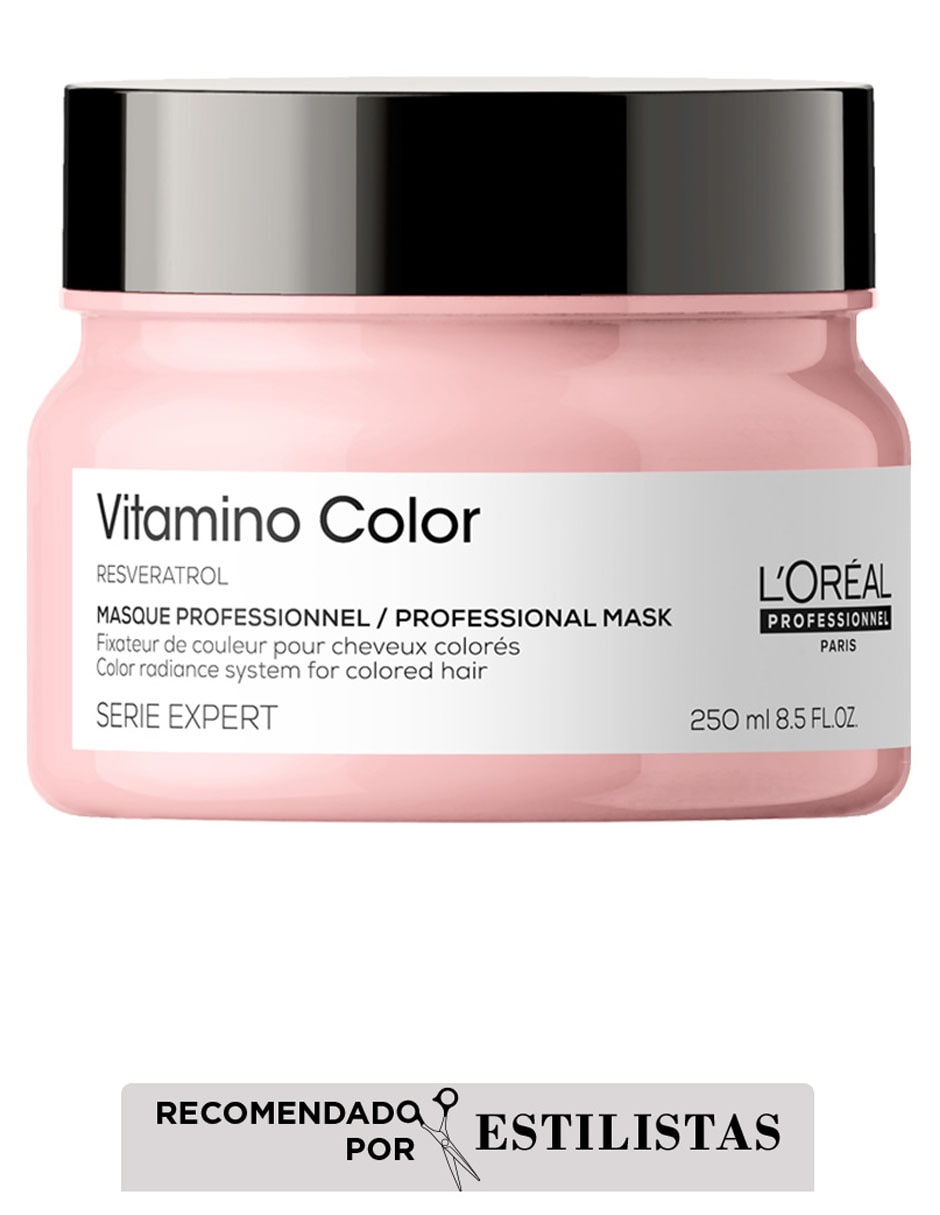 Mascarilla vitamino color para suavizar 2