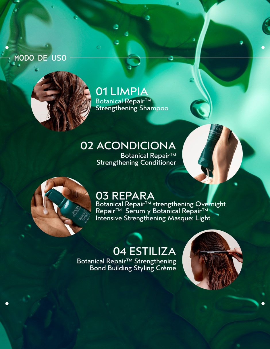 Shampoo reparador para cabello Botanical Repair Strengthening 200 ml 6