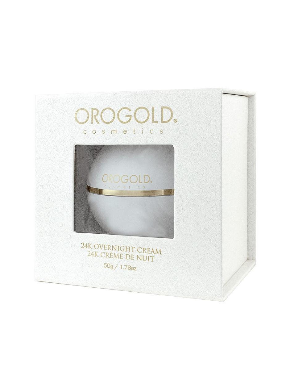 Crema facial recomendada para prevenir signos de la edad de noche White Gold para todo tipo piel 2